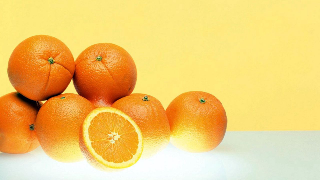 Wallpaper oranges, ripe, fruit