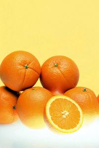 Preview wallpaper oranges, ripe, fruit