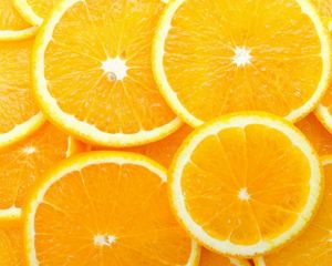 Preview wallpaper oranges, segments, ripe, fresh