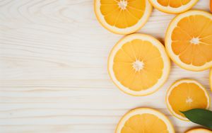 Preview wallpaper oranges, slices, citruses, orange