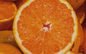 Preview wallpaper oranges, slices, fruits, citrus