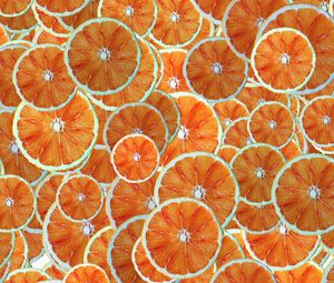 Preview wallpaper oranges, texture, citrus, fruit