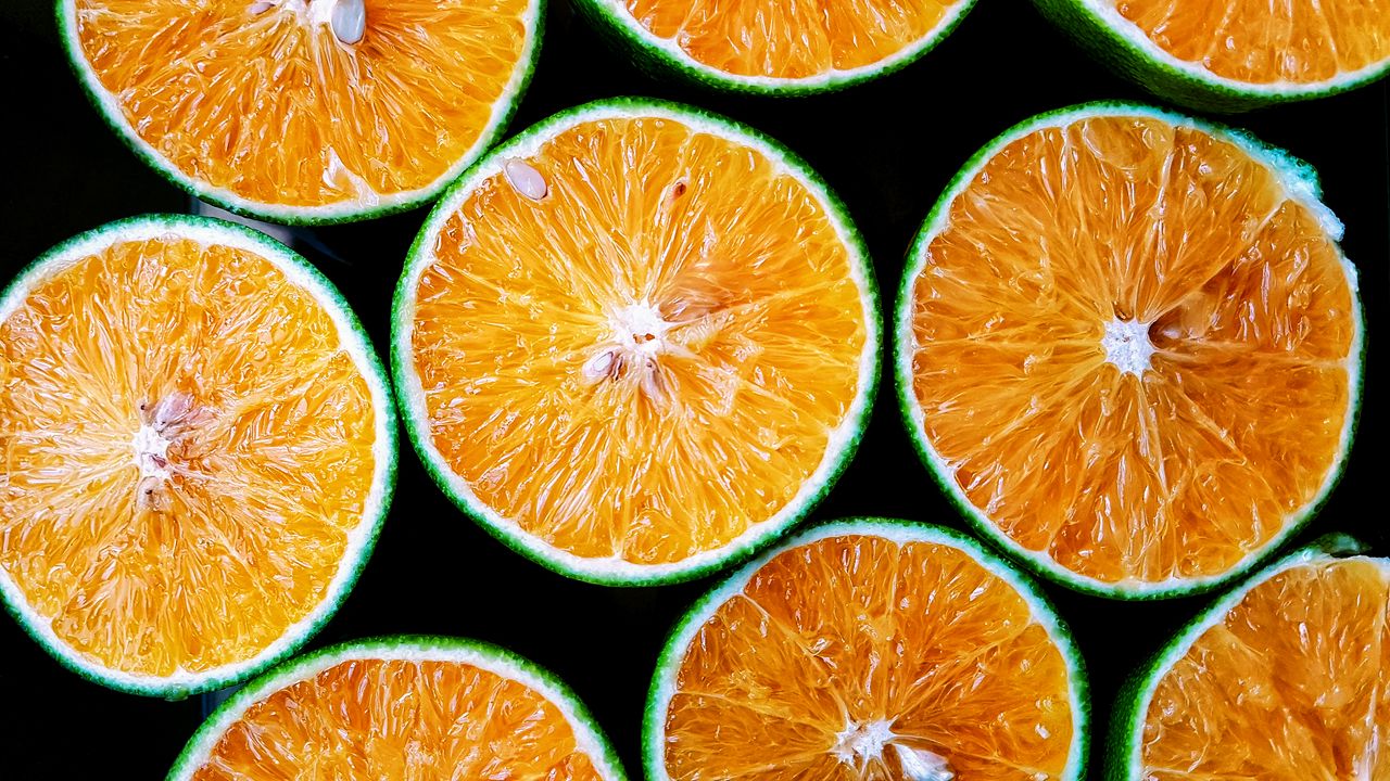 Wallpaper oranges, variety, fruit, juicy, cut