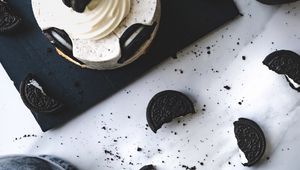 Preview wallpaper oreo, cake, cookies, pastries, sweetness