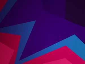 Preview wallpaper origami, colorful, geometry, bright