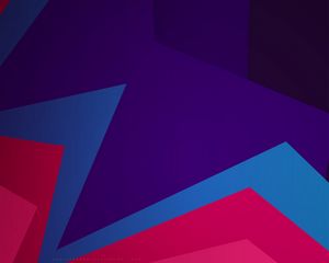 Preview wallpaper origami, colorful, geometry, bright
