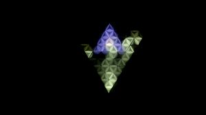Preview wallpaper origami, highlight, triangle, art