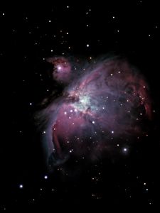 Preview wallpaper orion nebula, galaxy, nebula, space, stars