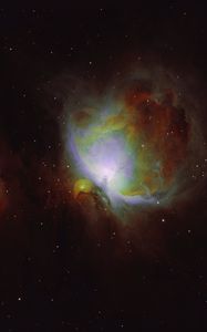 Preview wallpaper orion nebula, glow, stars, space