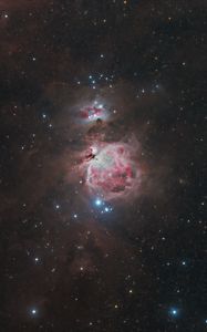 Preview wallpaper orion nebula, nebula, stars, galaxy, space