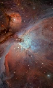 Preview wallpaper orion nebula, shine, stars, space