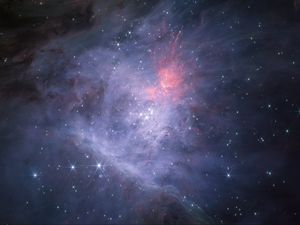 Preview wallpaper orion nebula, stars, nebula, space, glow