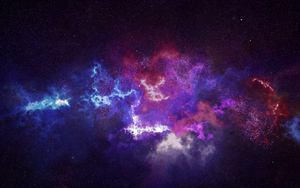 Preview wallpaper outer space, galaxy, constellation