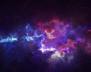 Preview wallpaper outer space, galaxy, constellation