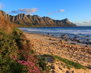 Preview wallpaper overberg, south africa, sea, beach, sand