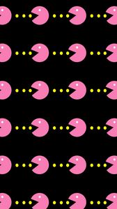 Preview wallpaper pacman, texture, bright, surface, pattern
