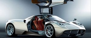 Preview wallpaper pagani, pagani huayra, side view, car