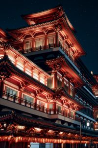 Preview wallpaper pagoda, building, architecture, facade, temple