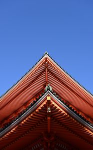 Preview wallpaper pagoda, building, architecture, roof
