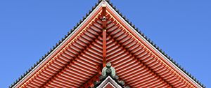 Preview wallpaper pagoda, building, architecture, roof