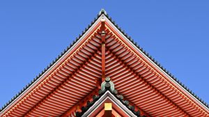 Preview wallpaper pagoda, building, architecture, roof