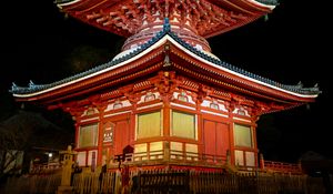 Preview wallpaper pagoda, building, architecture, temple, oriental