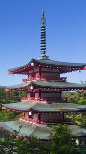 Preview wallpaper pagoda, building, architecture, japan