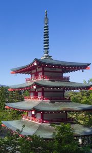 Preview wallpaper pagoda, building, architecture, japan