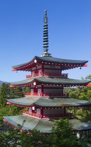 Preview wallpaper pagoda, building, architecture, japan