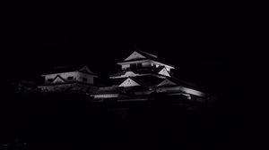 Preview wallpaper pagoda, building, bw, architecture, black