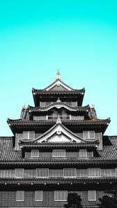 Preview wallpaper pagoda, building, facade, architecture, design