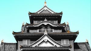 Preview wallpaper pagoda, building, facade, architecture, design