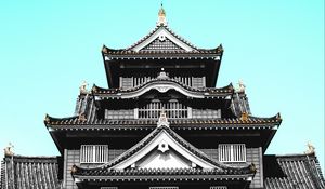 Preview wallpaper pagoda, building, facade, architecture, design