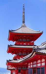 Preview wallpaper pagoda, building, red