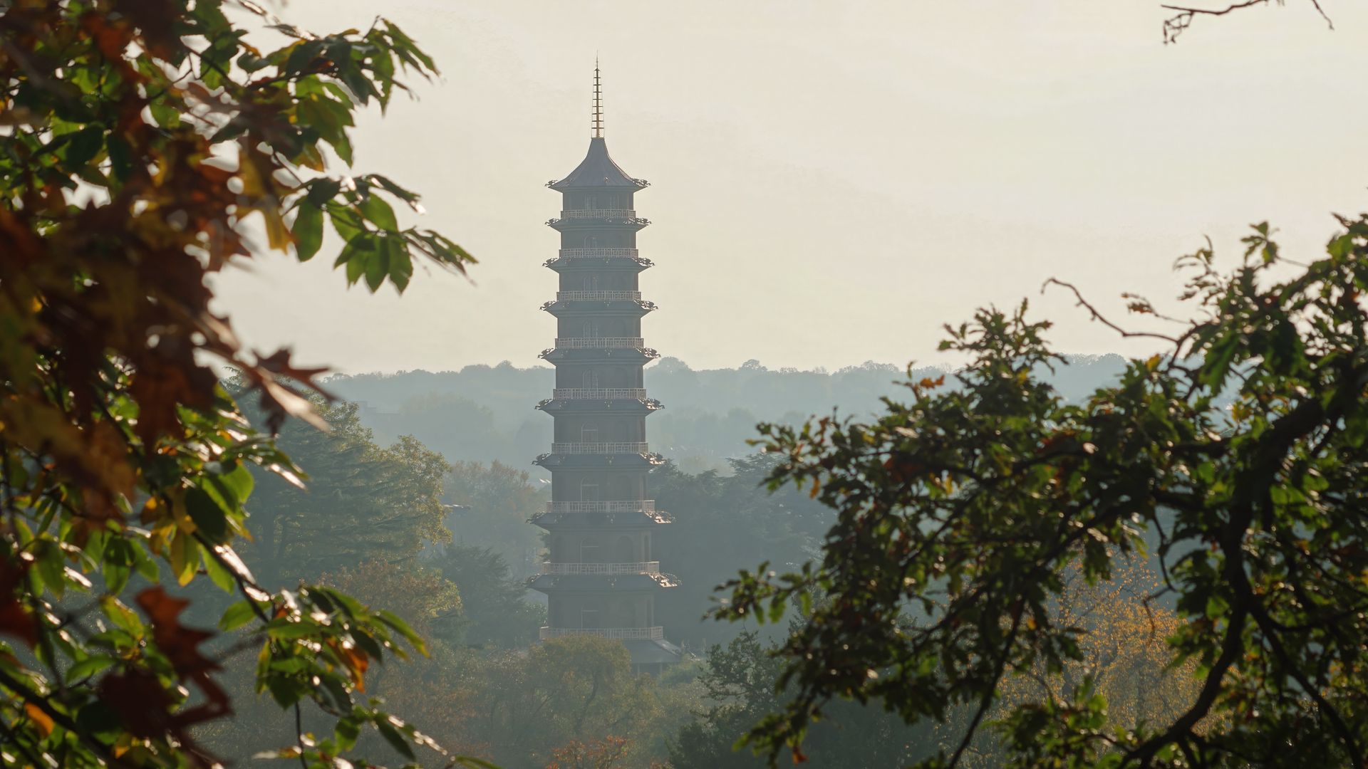 1920x1080 Wallpaper pagoda, building, tower, china
