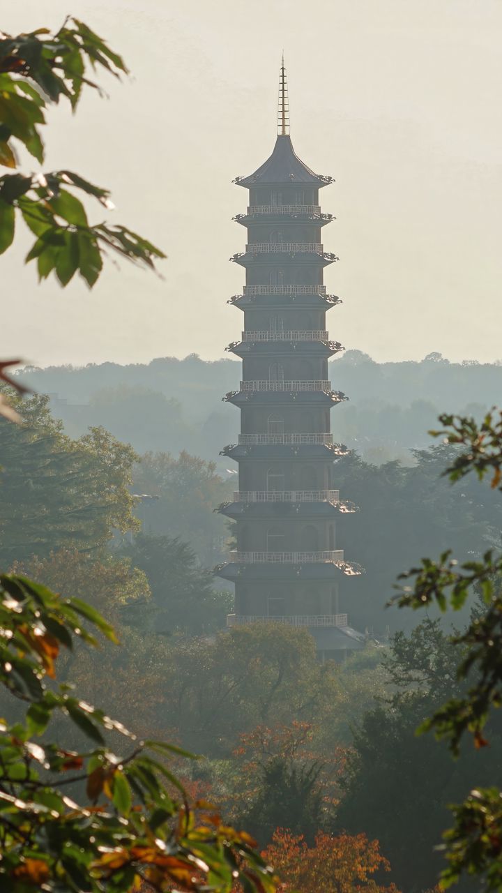 720x1280 Wallpaper pagoda, building, tower, china