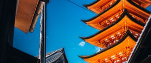 Preview wallpaper pagoda, buildings, steps, architecture, sky