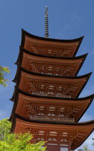 Preview wallpaper pagoda, roof, architecture, spire, asia