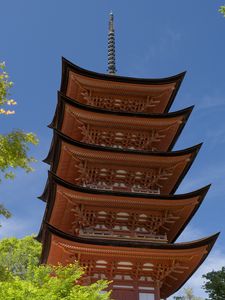 Preview wallpaper pagoda, roof, architecture, spire, asia