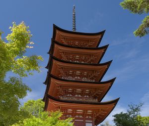 Preview wallpaper pagoda, roof, architecture, spire, asia