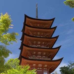 Preview wallpaper pagoda, roof, architecture, spire, asia