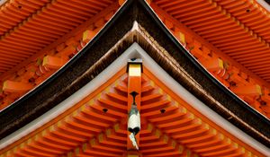 Preview wallpaper pagoda, roof, bell