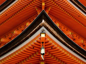 Preview wallpaper pagoda, roof, bell