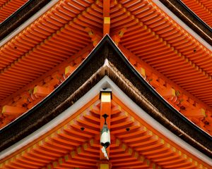 Preview wallpaper pagoda, roof, bell