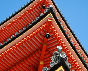 Preview wallpaper pagoda, roof, bells, architecture