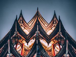 Preview wallpaper pagoda, temple, architecture, building