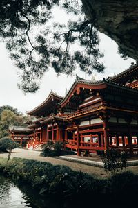 Preview wallpaper pagoda, temple, architecture, lake