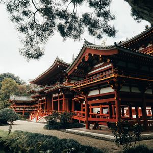 Preview wallpaper pagoda, temple, architecture, lake