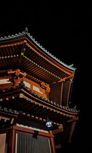 Preview wallpaper pagoda, temple, architecture, night