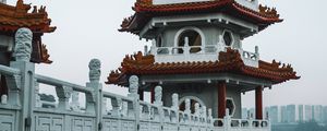 Preview wallpaper pagoda, temple, building, architecture, oriental